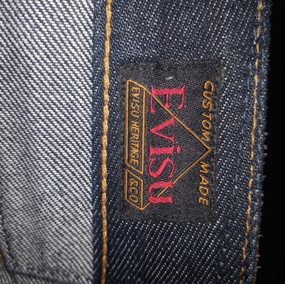 Evisu Men's Year of the Rat Carrot Fit Jeans - Picture 10 of 12